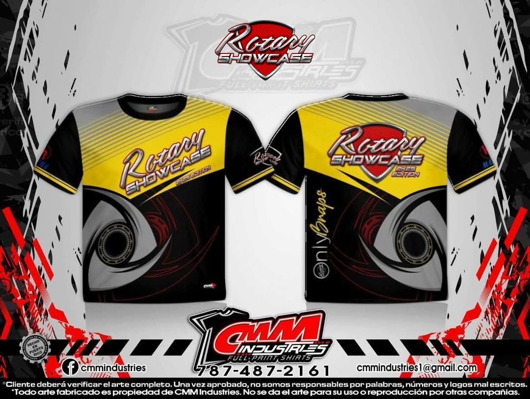 Rotary Showcase T Shirt 2K25