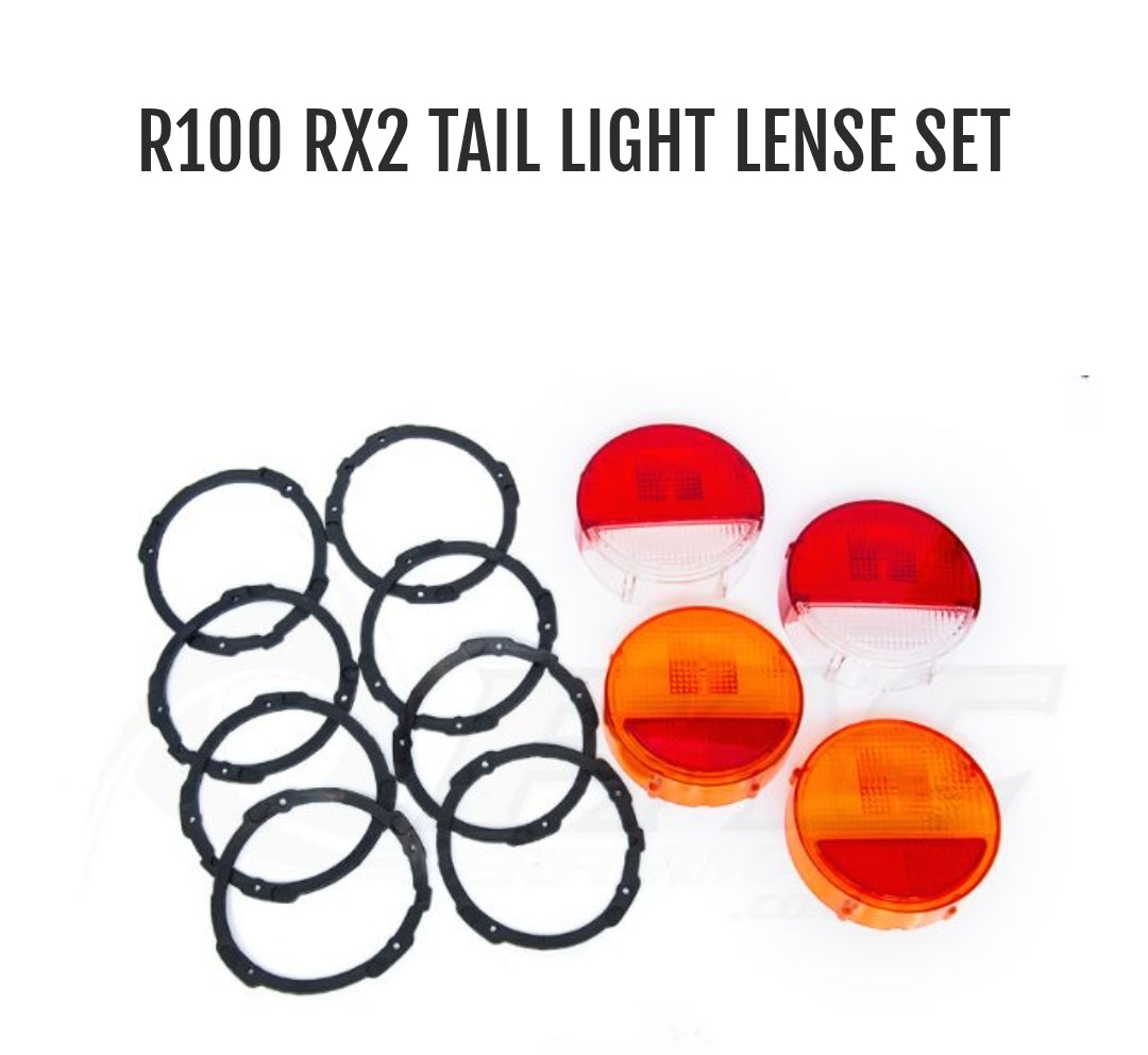 R100 RX2 TAIL LIGHT LENS SET