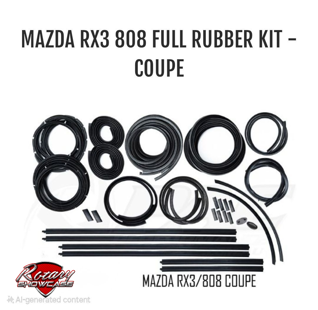 Mazda RX3/808 Coupe Full Rubber kit