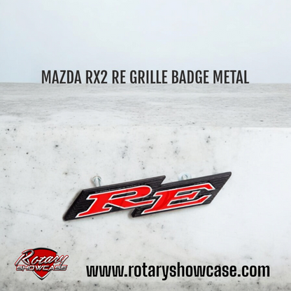 Mazda RX2 Grille Badge METAL