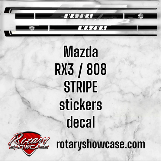 Mazda RX3 / 808 DECAL