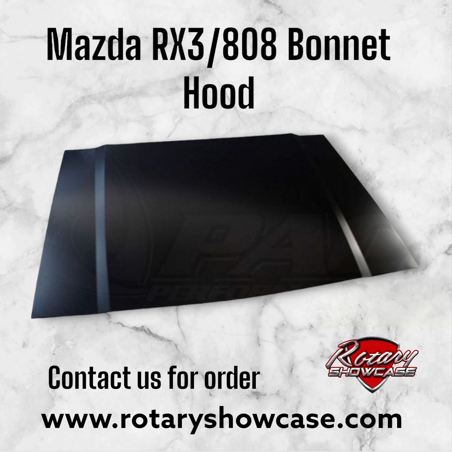 Mazda RX3/808 Bonnet Hood (New) Shipping US and Puerto Rico