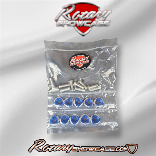 ROTOR FENDER WASHERS (10 PCS) BLUE