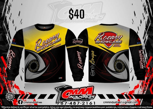 Rotary Showcase T Shirt Long Sleeve 2K25