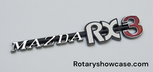 RX3 REAR QUARTER BADGES ( 2 L/R )