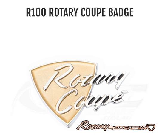 R100 Rotary Coupe BADGE