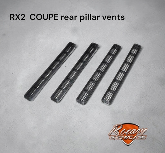 RX2 COUPE REAR PILLAR VENTS